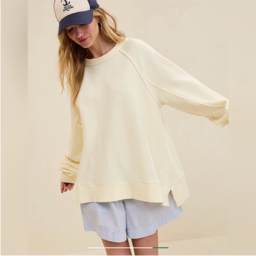 Aerie East West Crew Sweatshirt